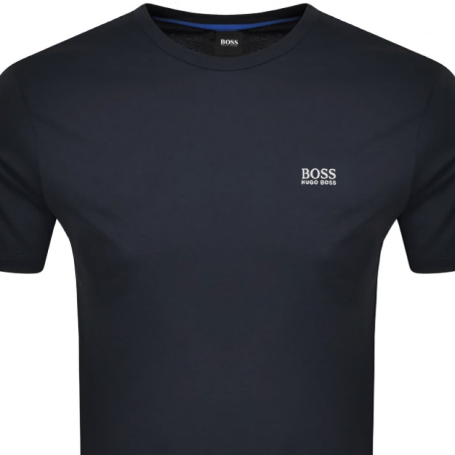 Alternative Image for ProductBOSS Bodywear Crew Neck T Shirt Navy2